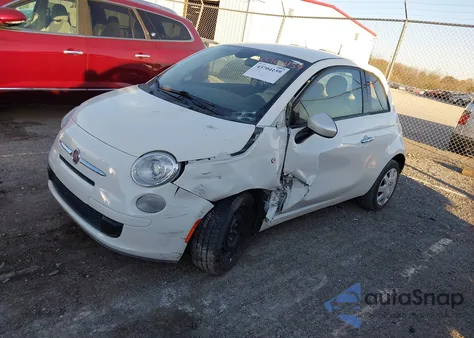 2015 Fiat 500 Pop from USA, damaged, VIN 3C3CFFAR8FT624740